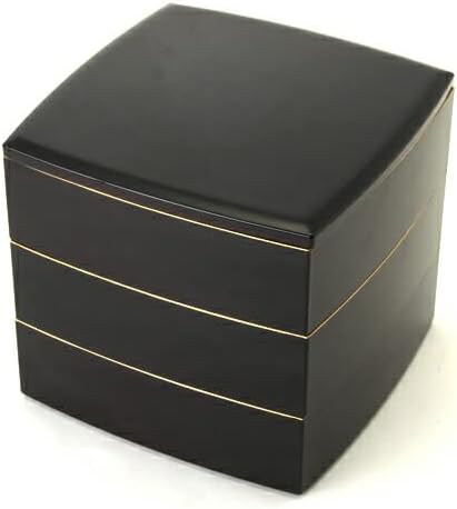 宮内庁御用達 漆器 山田平安堂】【継承工房】熨斗蒔絵 三段重 | 漆器